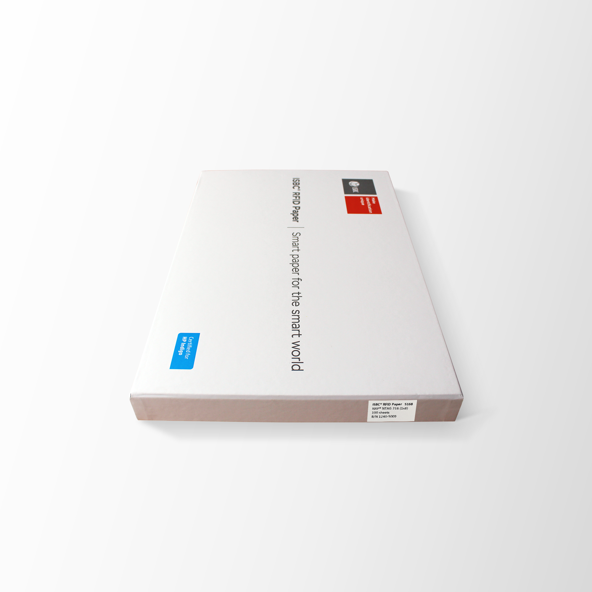 ISBC® RFID Paper S168 - NXP® NTAG 216 (1x8)