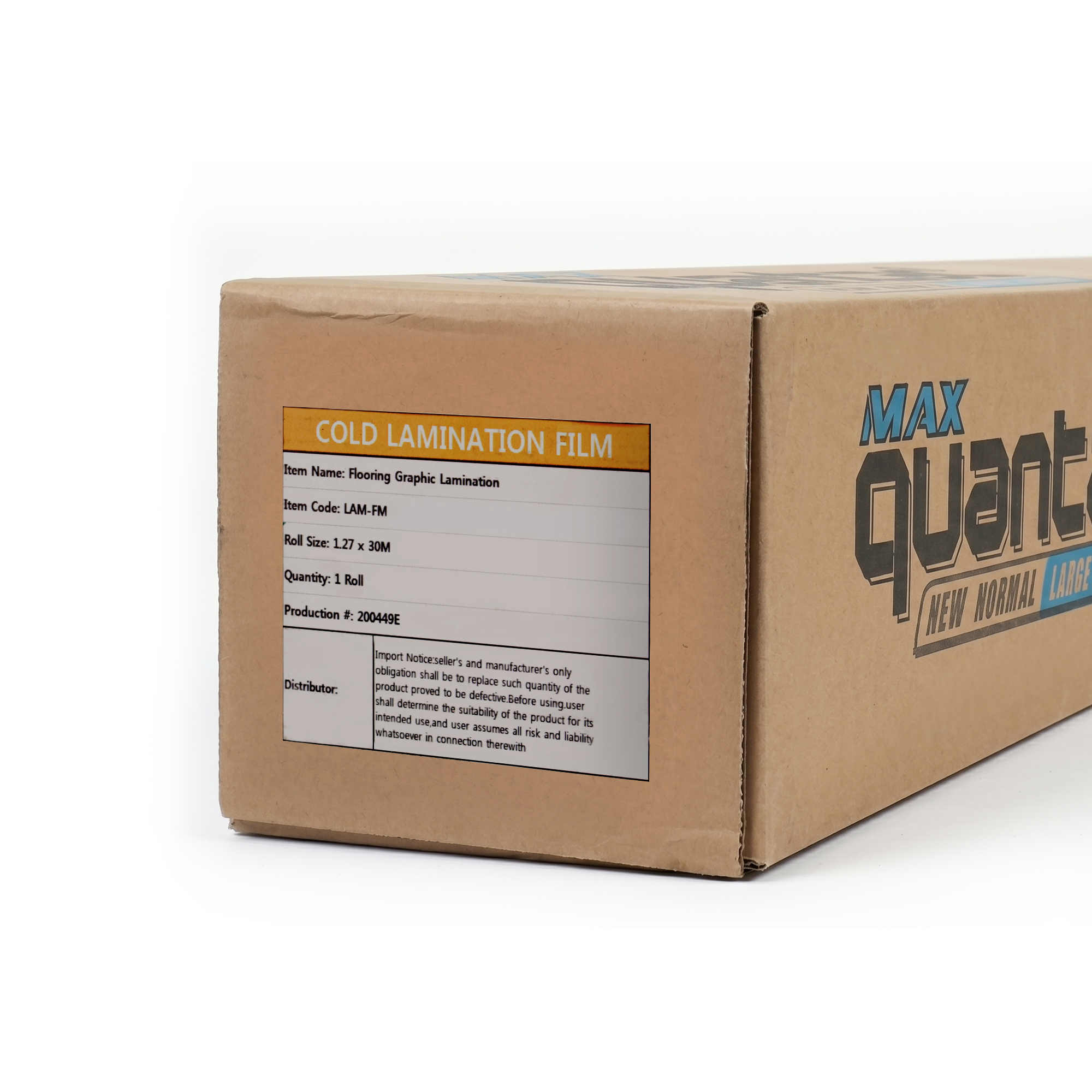 QUANTAC® MAX Floor Graphic Lamination