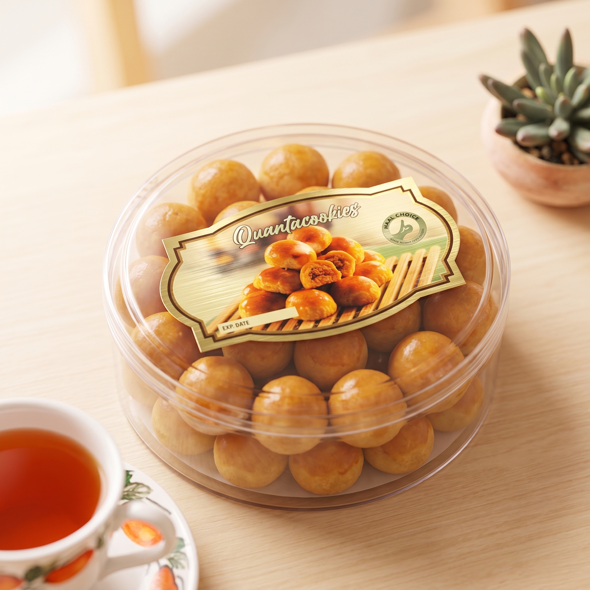 Label Toples Kue