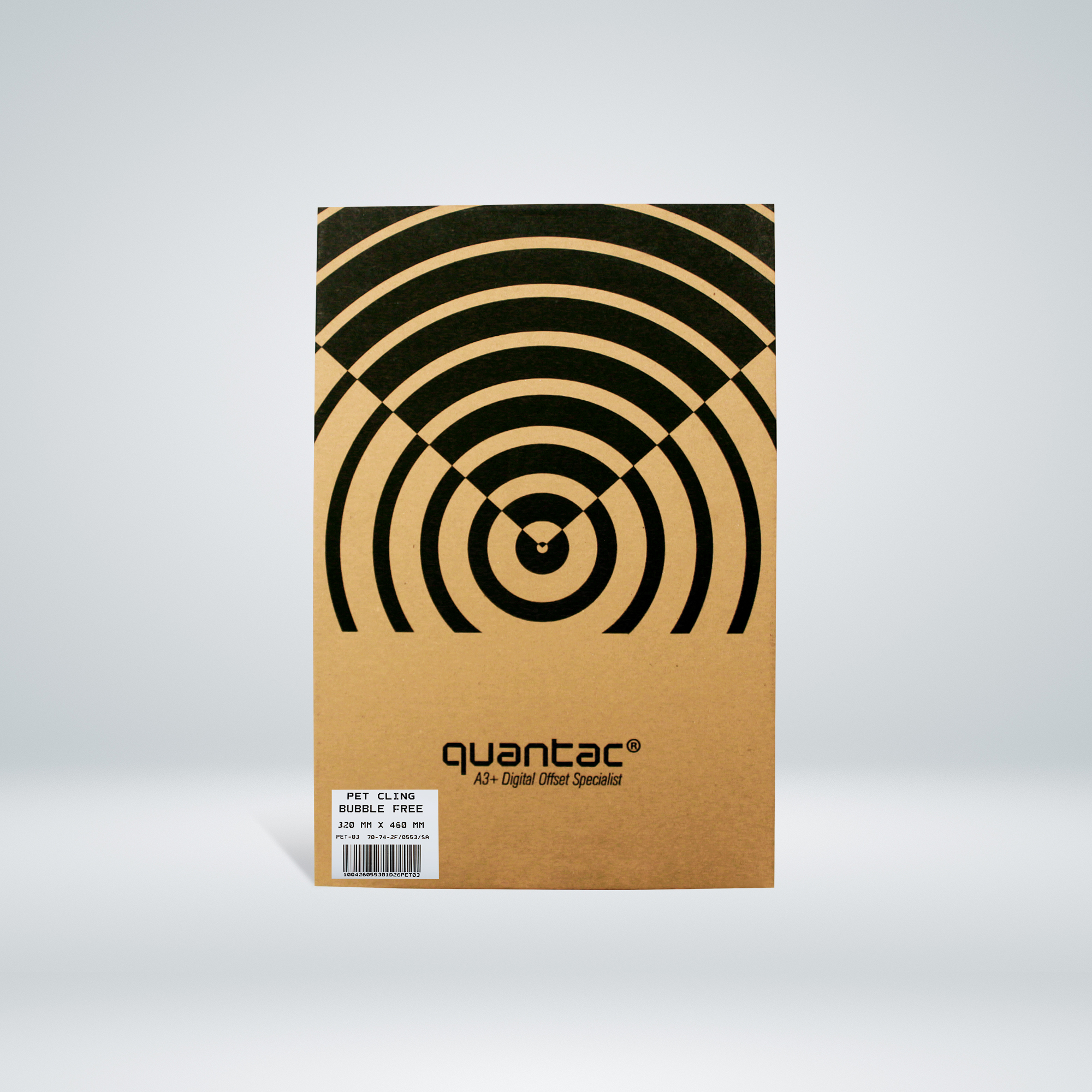 A3+ Sticker QUANTAC® PET Cling Bubble Free