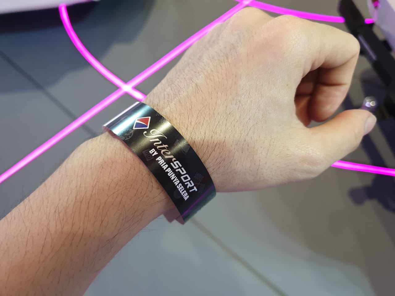 Gelang IIMS 2019 menggunakan Technova LMO